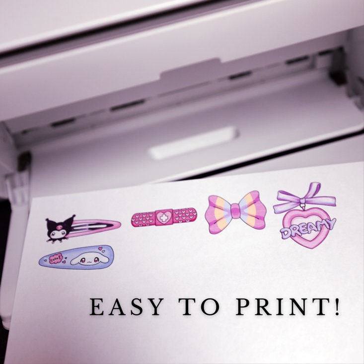 Decora Kei Fairy Kei Printable Sticker Mega Bundle 30 PNG - Etsy