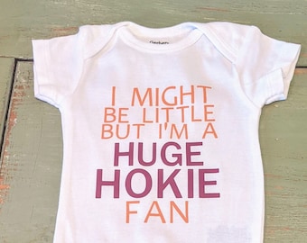 Hokie Fan Onesie® | Virginia Tech Fan Onesie®