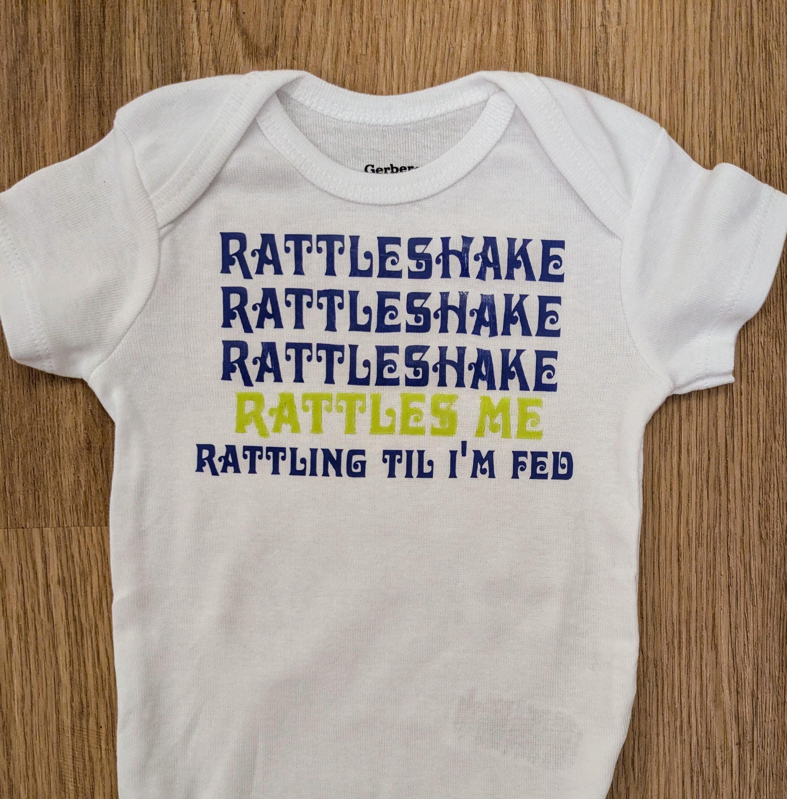 King Gizz baby short sleeve Bodysuit | Rattlesnake Rattleshake Bodysuit