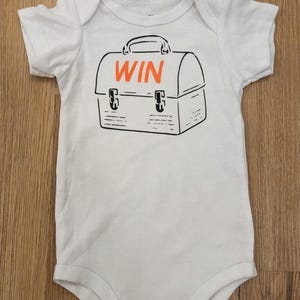 Virginia Tech WIN | Lunch Pail | Hokie Baby Onesie