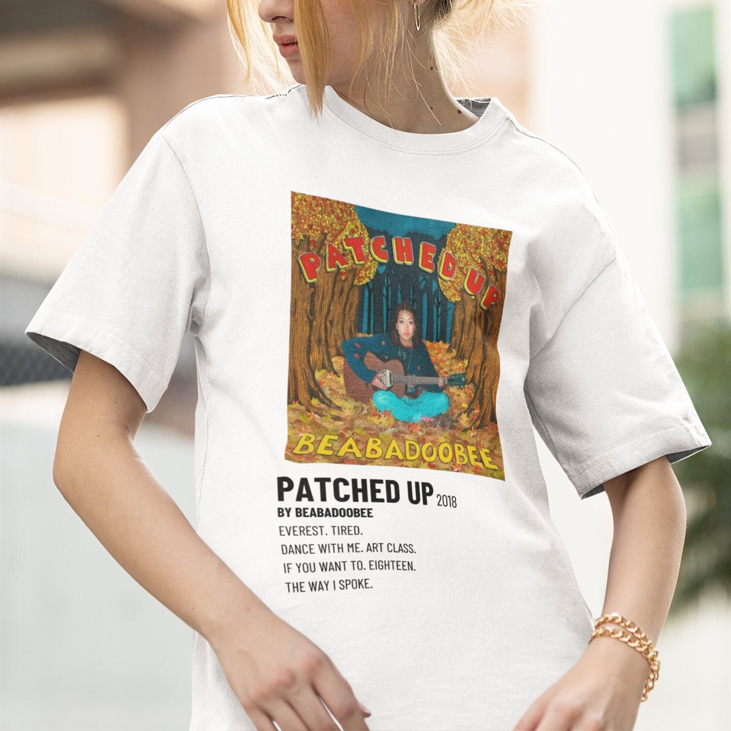 Beabadoobee 「Patched Up」 Tシャツ Oasis blur Beabadoobee 「Patched Up」 Tシャツ Oasis blur