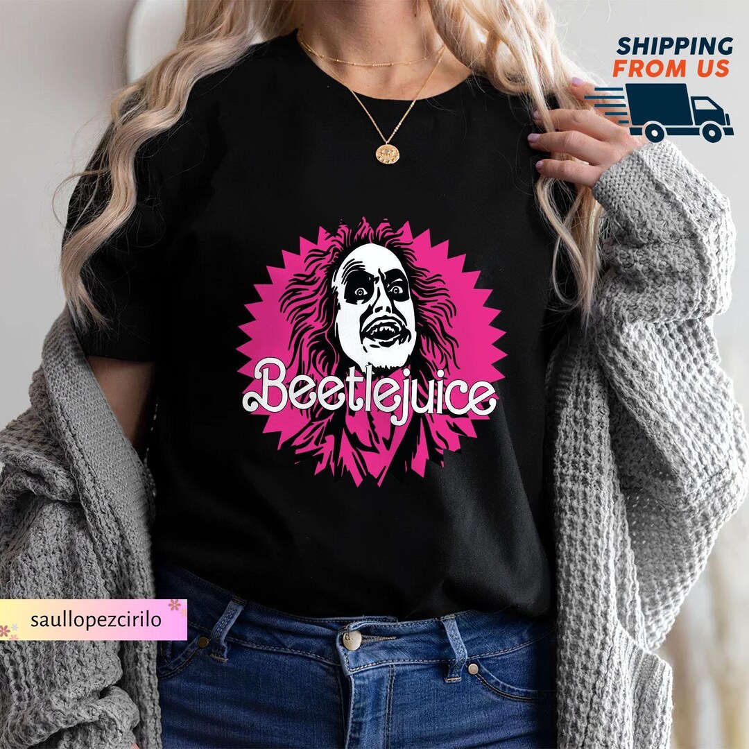 Halloween Beetlejuice Shirt Horror Movie Shirt Scary Movie Etsy