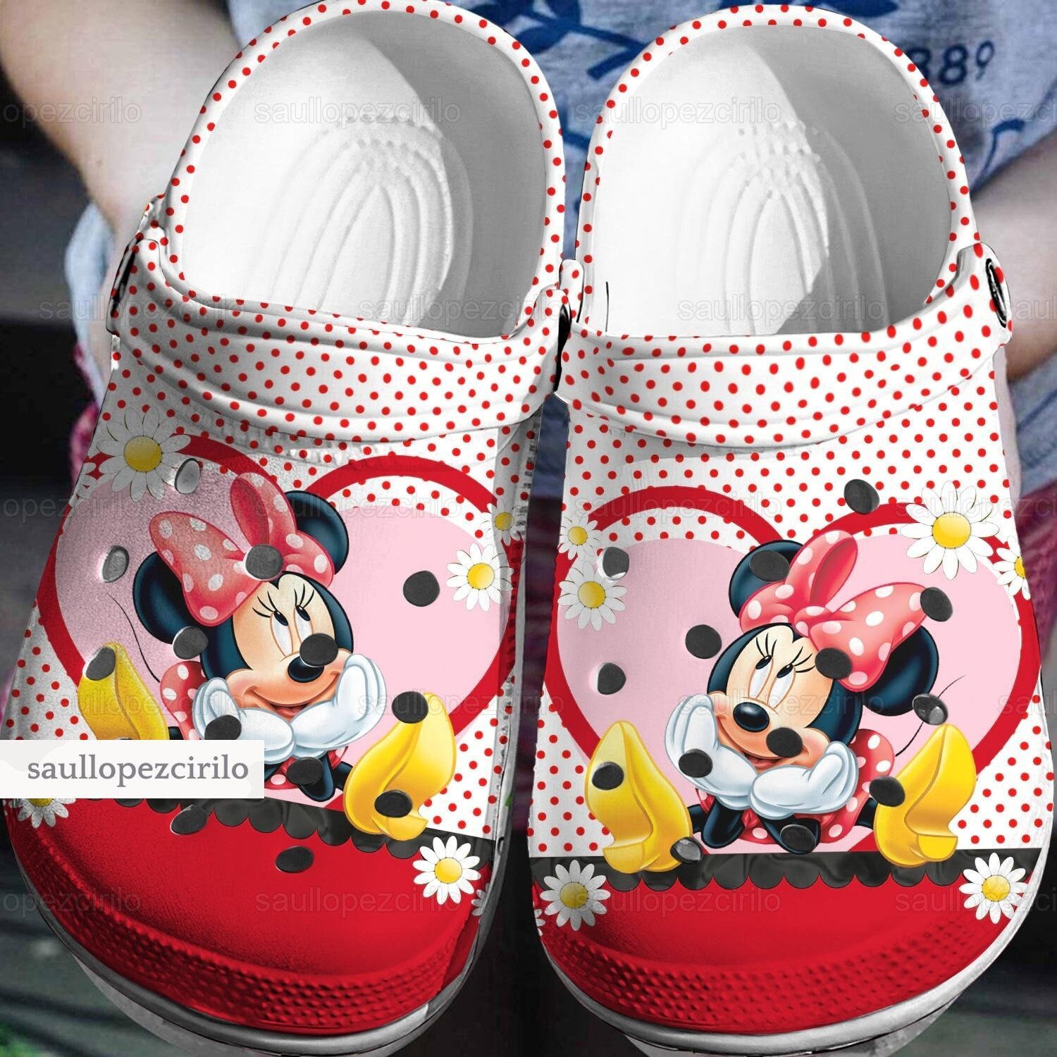  Shoe Charms for Crocs Mickey Minnie Dumbo (Minnie