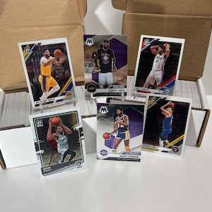Lot of 400+ Different Modern NBA Basketball Trading Cards