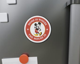 愛国的なミッキーマウス - ディズニー風パスホルダーマグネット - Etsy