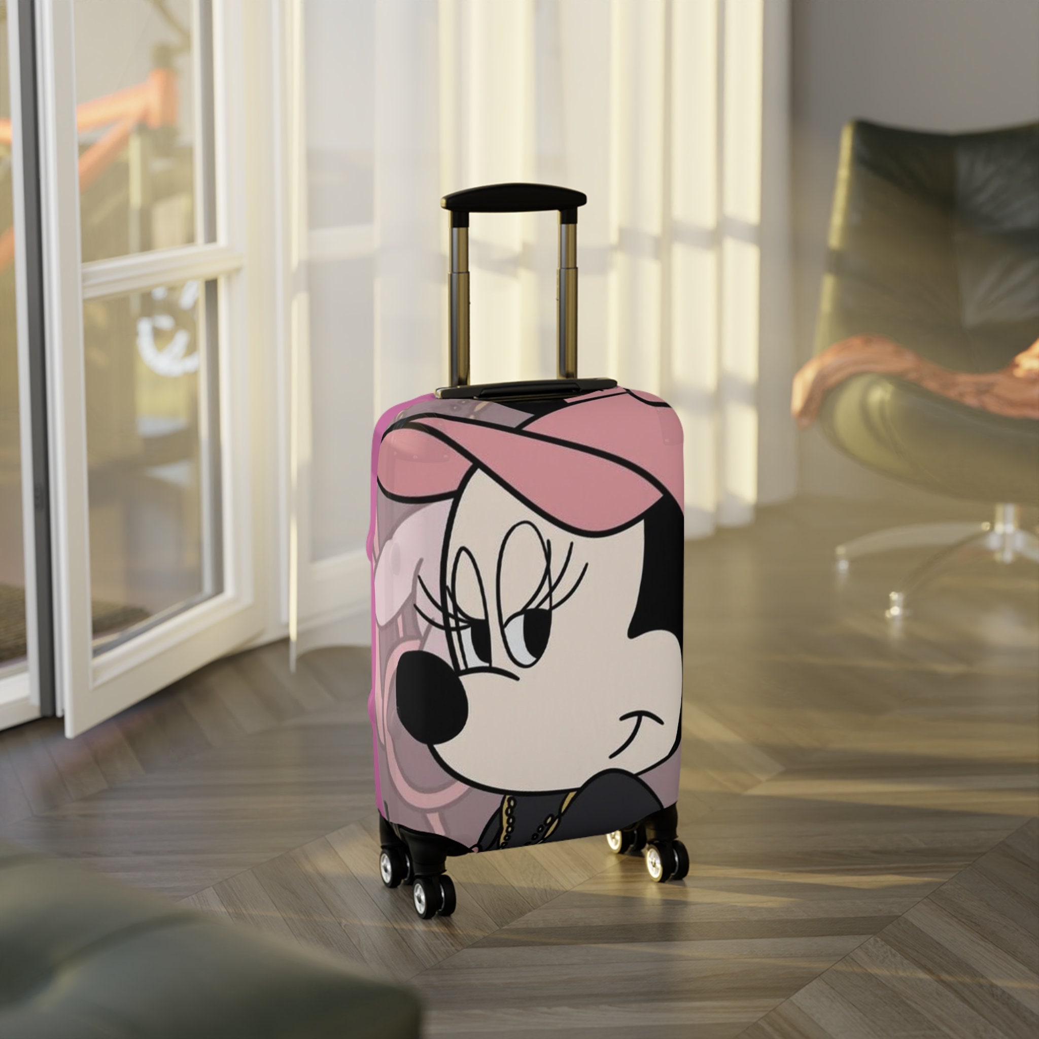 Disney's Minnie Mouse Luggage Cover, Magic Kingdom Luggage, Disney