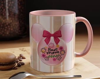 Taza de café, taza de café Disney Mama, regalo para los amantes de Disney, linda taza de café Disney, taza mágica para mamá, regalo del Día de la Madre