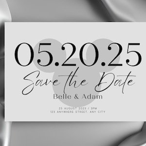 EDITIERBARE Micky Save the Date Einladung, magische Micky Hochzeitspostkarte, Disney Save The Date, Disney Hochzeitskarte, INSTANT DOWNLOAD
