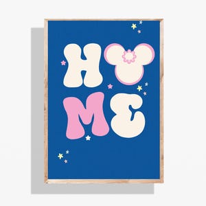 PRINTABLE Disney Wall Art, Disney Home Artwork, Disney Home Decor, Magical Disney Wall Art, Digital Download, Disney Nursery, Disney Home