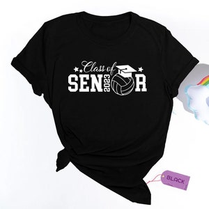 Senior 2024, Volleyball Graduation Shirt, Senior 2024 Shirt, Class of 2024, Volleyball Player Gift, Volleyball School Shirt, Volleyball Mom