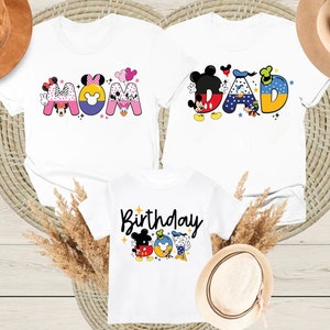 Mickey Birthday Shirt, Disney Birthday Boy Shirt, Mickey Birthday Boy Shirt, Custom Mickey Shirt, Birthday Girl Tee, Mickey Party Shirt