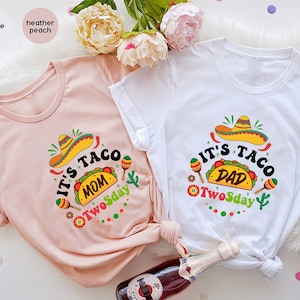 Taco Twosday Birthday Shirt, Fiesta Family Shirt, Mexican Food Lover Shirt, Taco Birthday Shirt, Taco Family Birthday, Fiesta Birthday Shirt