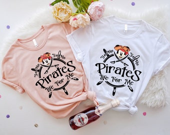 Disney Pirate Cruise Shirt, Mickey Pirate Shirt, Minnie Pirate Shirt, Disney 2024 Pirate, Pirate's Life For Me Shirt, Disney Cruise Crew Tee