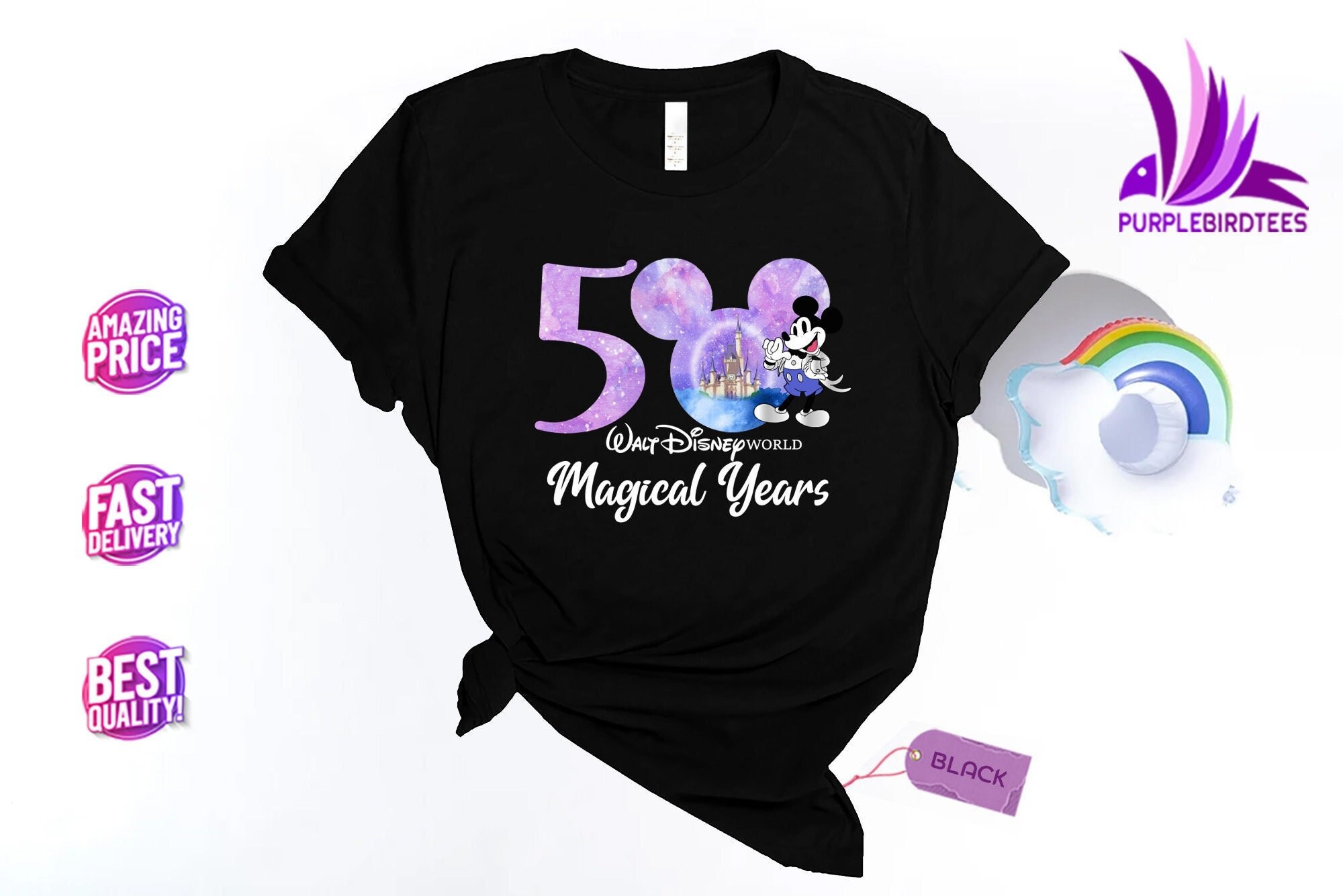 Discover Disney Anniversary, 50 Years, Magical Years Shirt, Magic Kingdom Shirt, Disney World Shirt