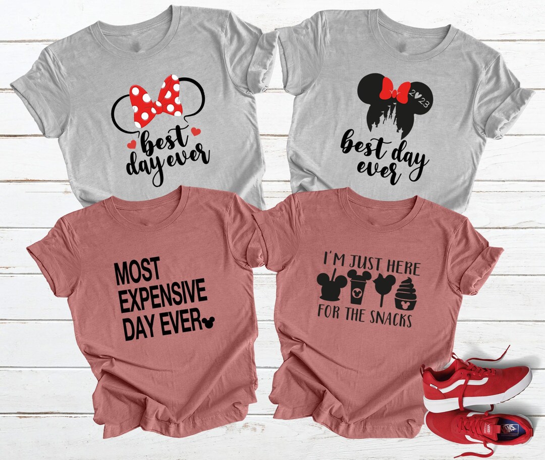 Disney Family Shirt Custom Disney Shirts Disney Best Day Etsy