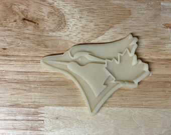 Toronto Baseball Team Cookie Cutter with Optional Stamp - Dough, Icing, Fondant, Play-Doh - B323