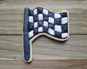 Flag Cookie Cutter with Optional Stamps - Dough, Icing, Fondant, Play-Doh - CE8D