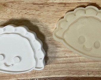 Xai Long Bao Kloß Ausstechform mit Optionaler Stempel - Teig, Glasur, Fondant, Play-Doh - AG4D
