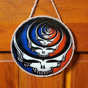 Stealie Spiral Wood Plaque