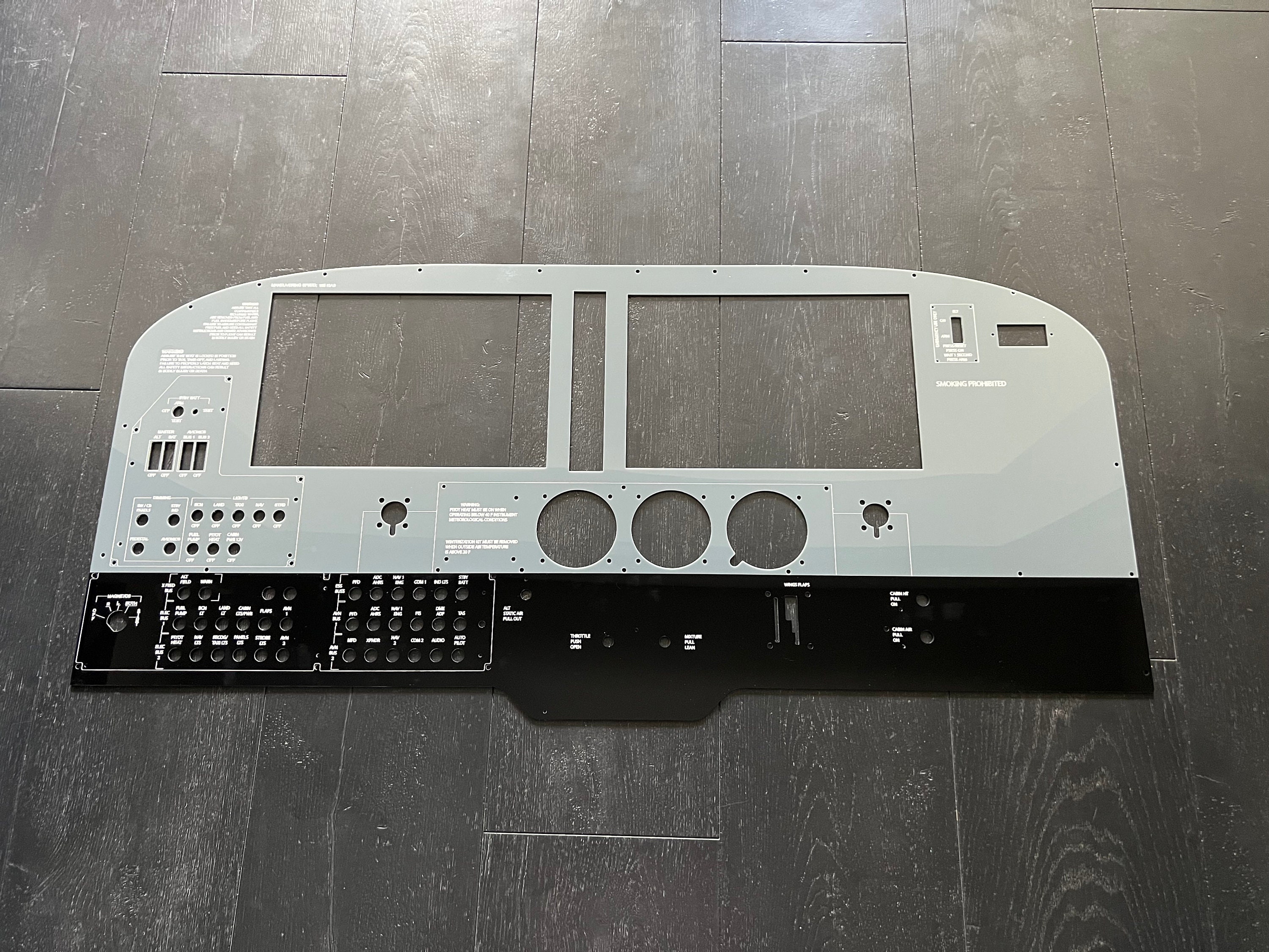 Cessna 172 G1000 Realsimgear Cockpit Instrument Panel Simulator Digital
