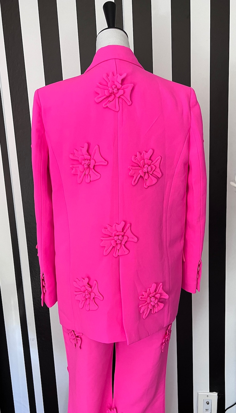 In Bloom Floral-appliqué Blazer