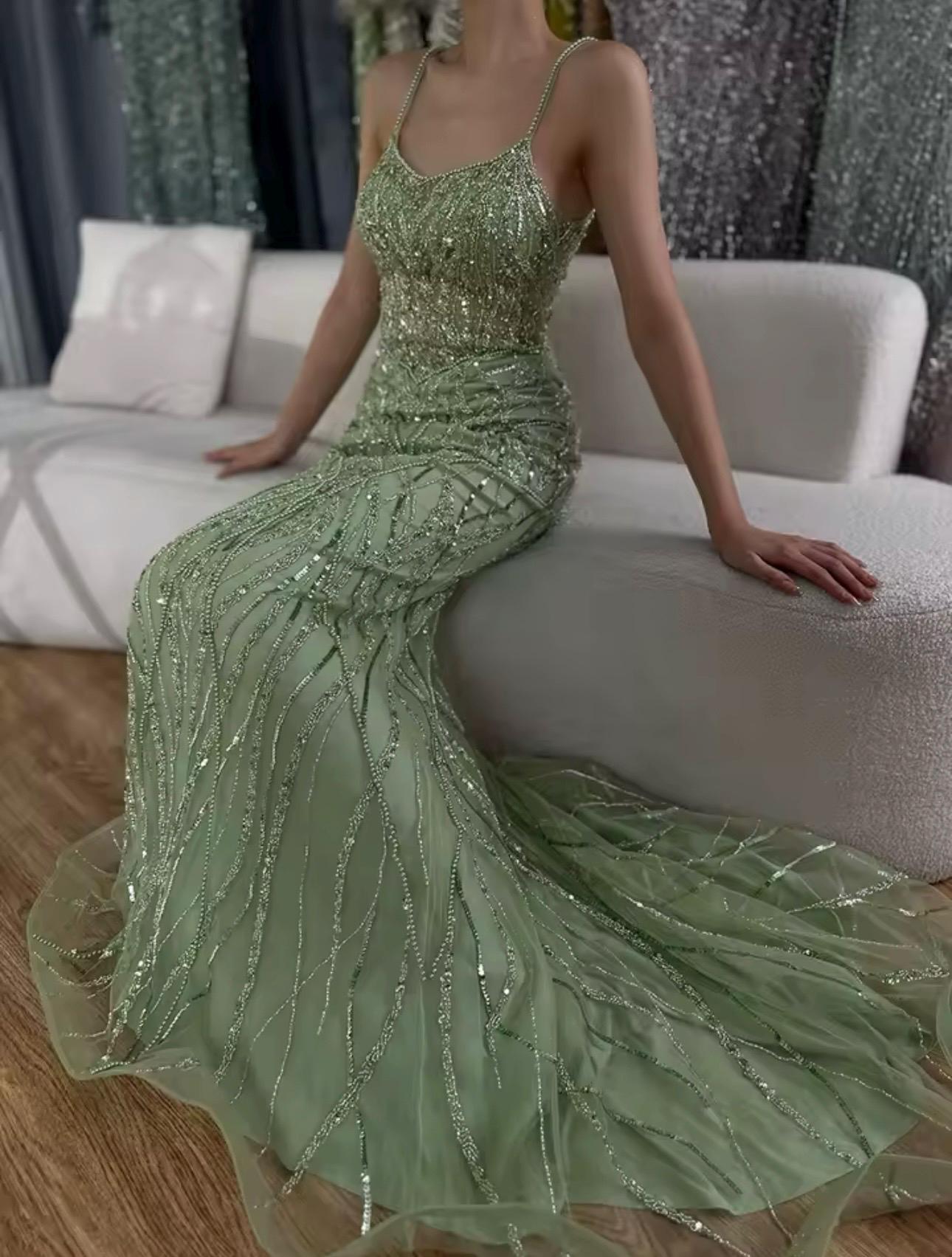 carolina herrera beaded dress Embellished A-Line Gown main image 0