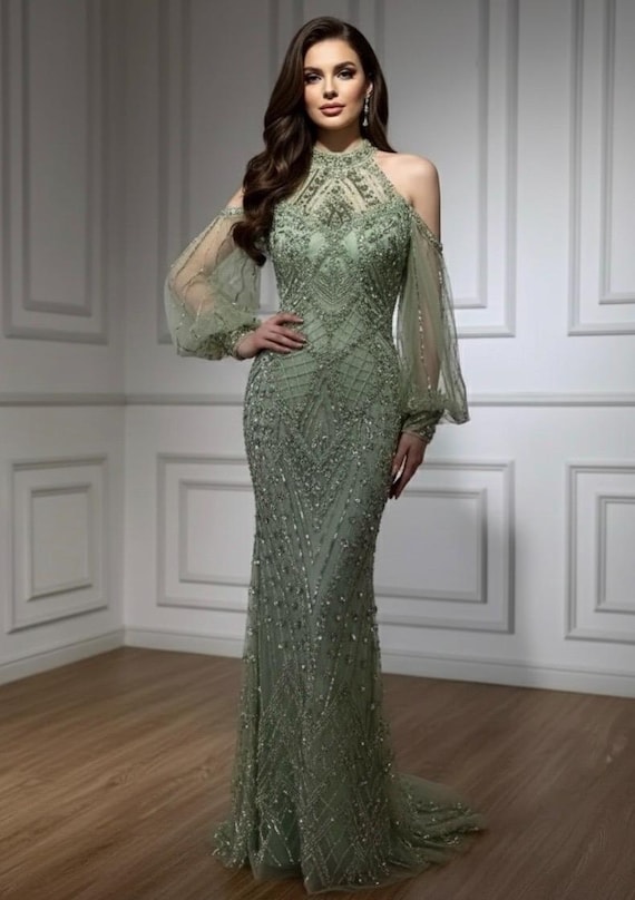 sheer puff long sleeve dress Sparkly Puffy Long Sleeves Square Neckline Fitted Short Homecominig Dress ARD2650