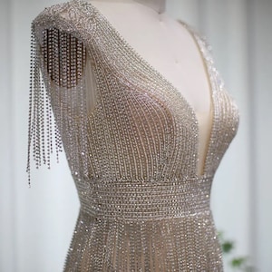 Mineral Washed Side Fringe Mini Dress main image 1