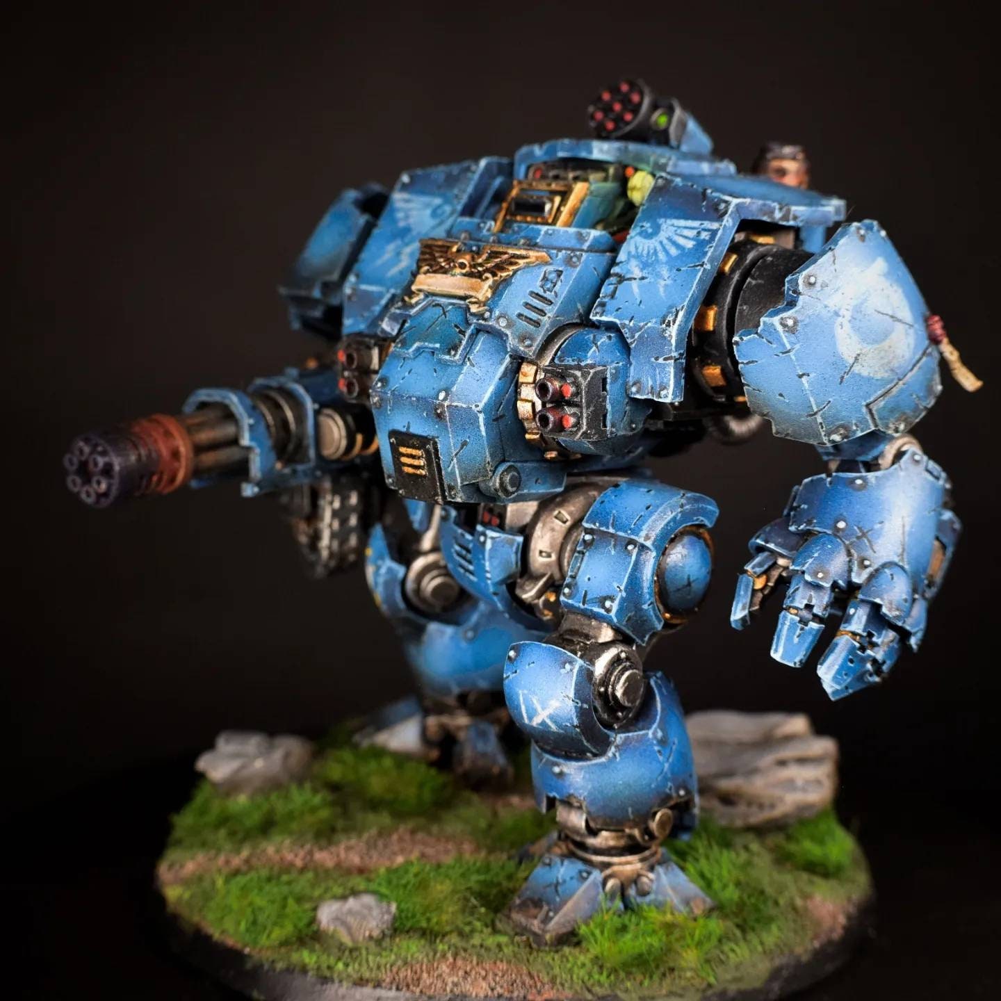 Warhammer 40k Dreadnought Contemtor Full Painted Etsy
