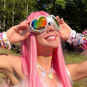 Rave Goggles/ Festival Eyewear/ Rave Accessories/ Festival Accessories/ Fashion Ski Goggles