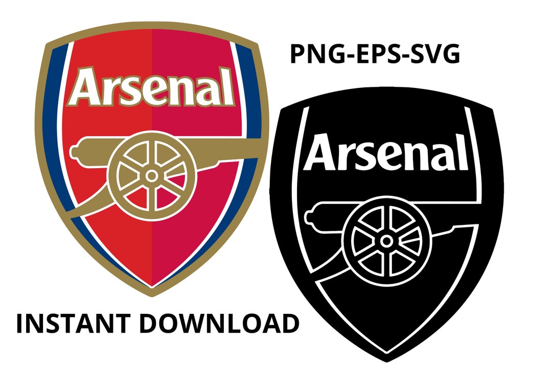 Arsenal Vecter Arsenal Premier League Png for Sublimation Vector SVG for Engraving and ...