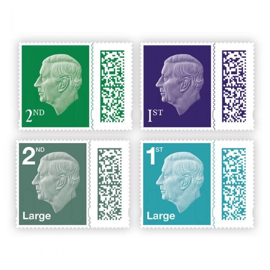 King Charles III Stamps Etsy UK