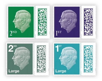 Timbres du roi Charles III