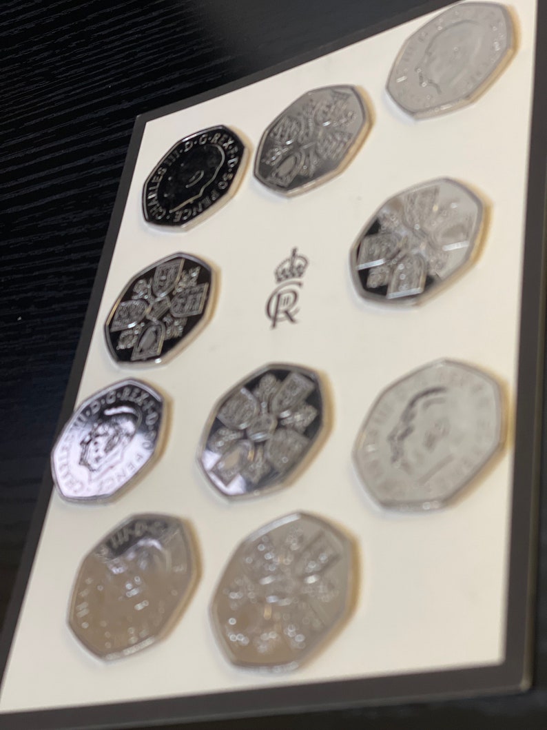 King Charles III 50p New Coin 2023 Uncirculated - Etsy UK