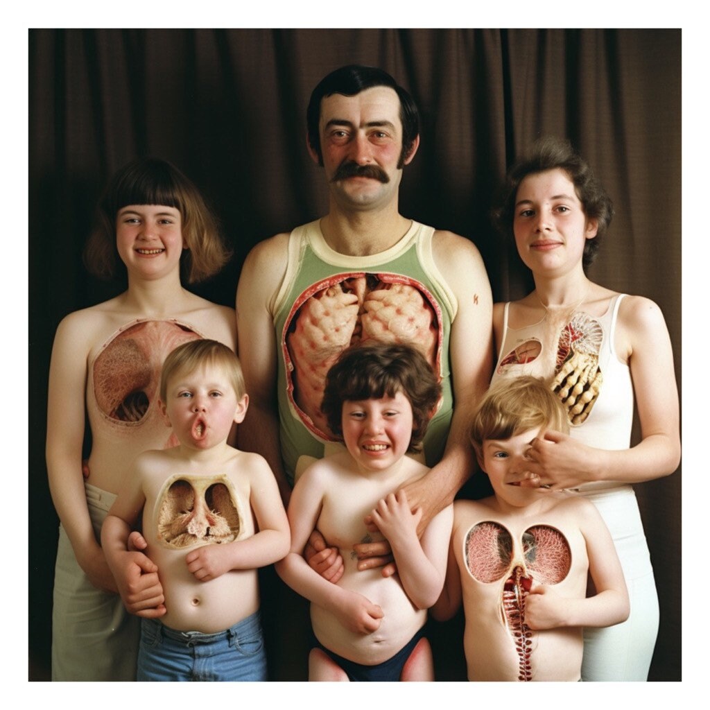 Family  naked  Photo of full resiliant family