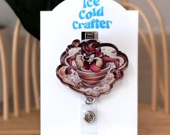 Tas Devil badge reel