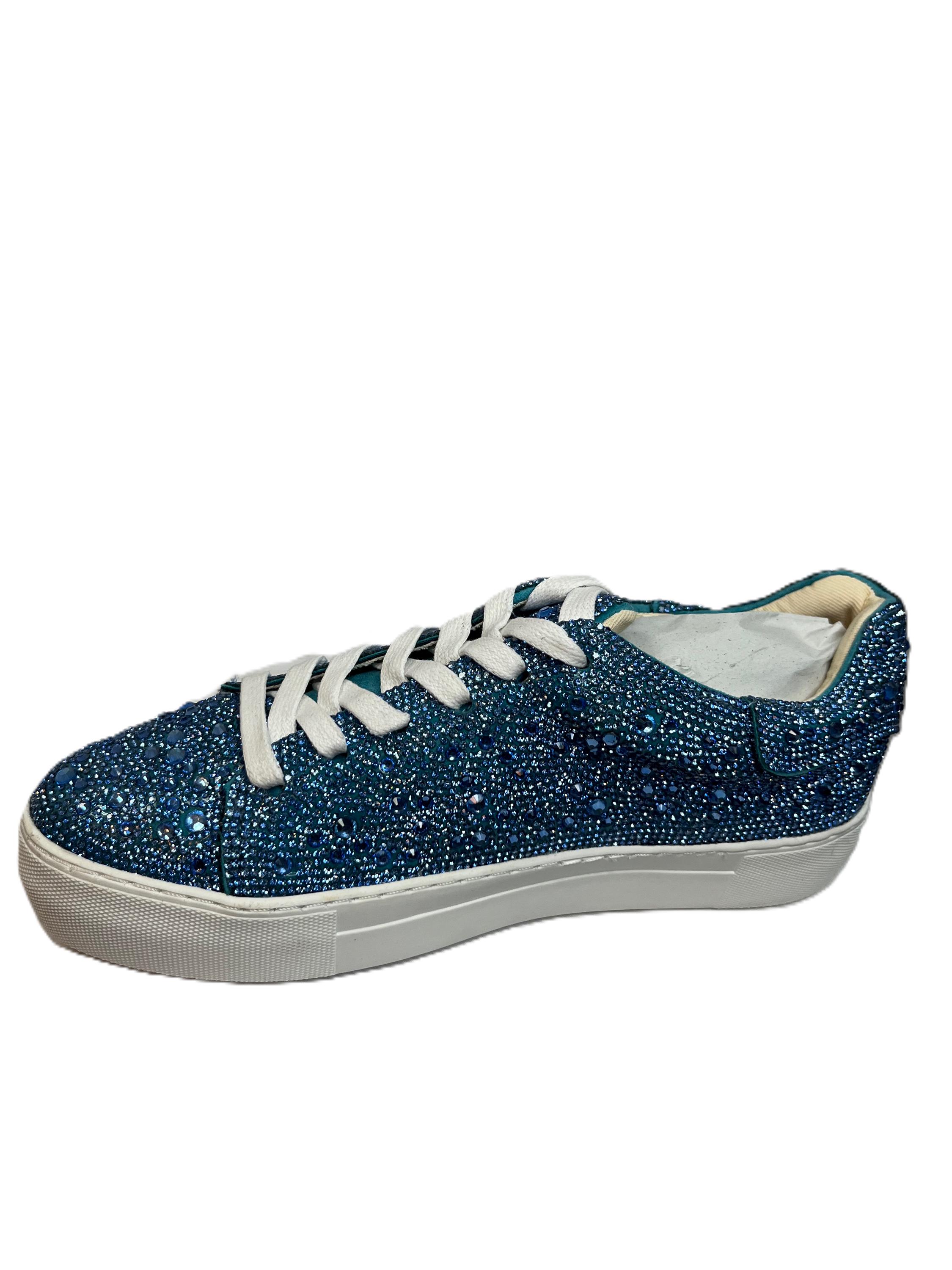 Aazon.co | Jeekopeg Glitter Sparkly Fashion Sneakers Shoes Shiny - View #2