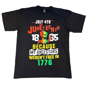 Juneteenth 1865 Graphic T Shirt