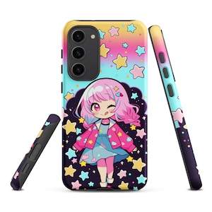 Project Sekai Phone Case Emu Otori Chibi Kawaii | Wonderlands x Showtime | Colorful Stage | Vocaloid | Phone Case