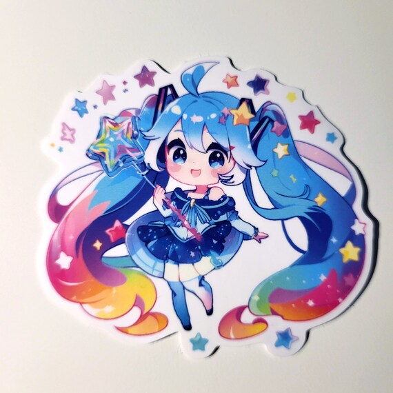 Hatsune Miku Chibi Sticker for Sale by oyasuminana