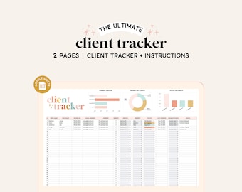 Kundentabelle | Kunden-Tracker | Kundenbeziehungsmanagement | CRM | Geschäftstabelle | Google-Tabelle | Kundenplanung CF