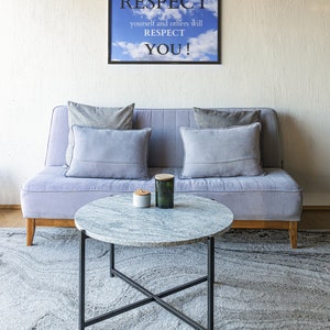Words to Live by " Respect" Canvas