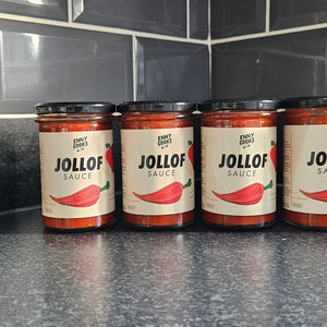 4-Pack Ennycooks Jollof sauce, spaghetti sauce, pasta sauce,