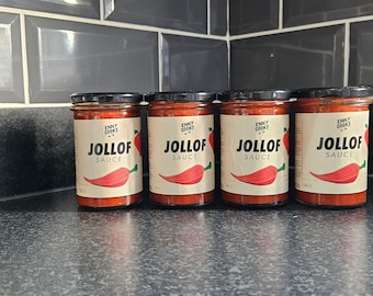 4-Pack Ennycooks Jollof sauce, spaghetti sauce, pasta sauce,