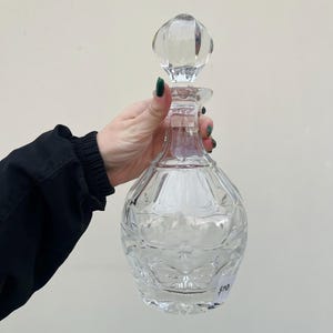 Vintage Floral Decanter