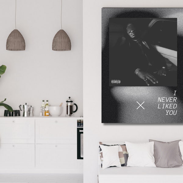 Future's I Never Liked You Album Cover, Future Wall Art Digital Art Download,Future Rapper Poster, Future Prints, Future Hip Hop Rap,