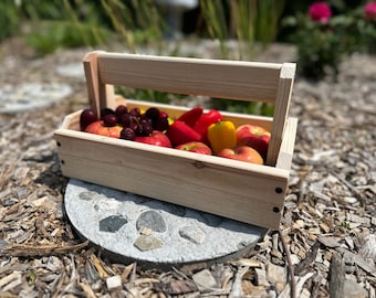 Fence Picket Harvest Basket - Build Plans