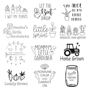 Farm to Table Baby Shower: Onesie Iron-On Decals - DIY Activity