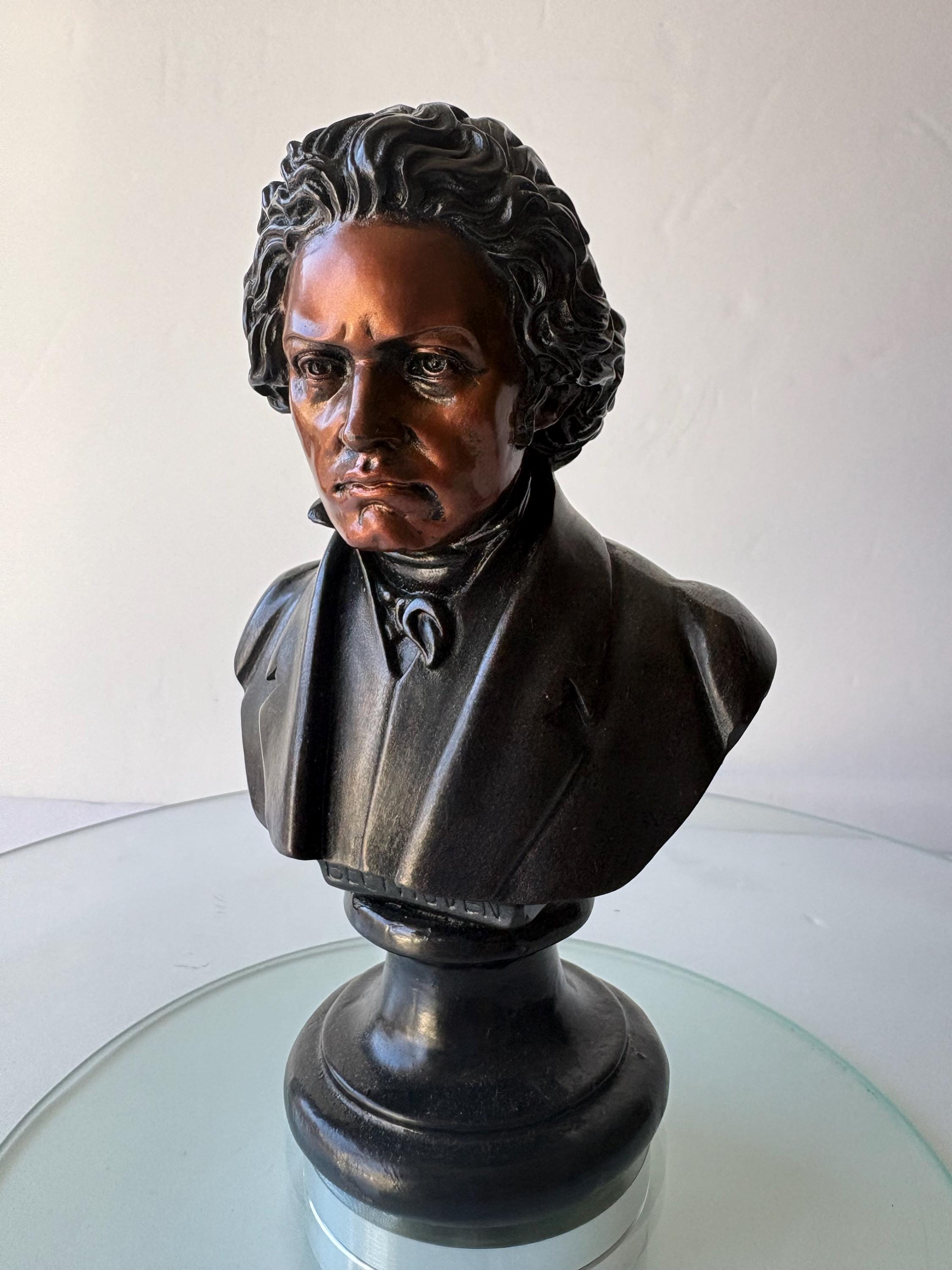 Beethoven 胸像 オブジェ Giannelli