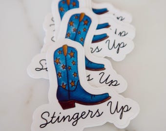 Sticker Stingers Up Letourneau University